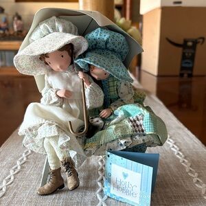 Holly Hobbie Figurine with Umbrella